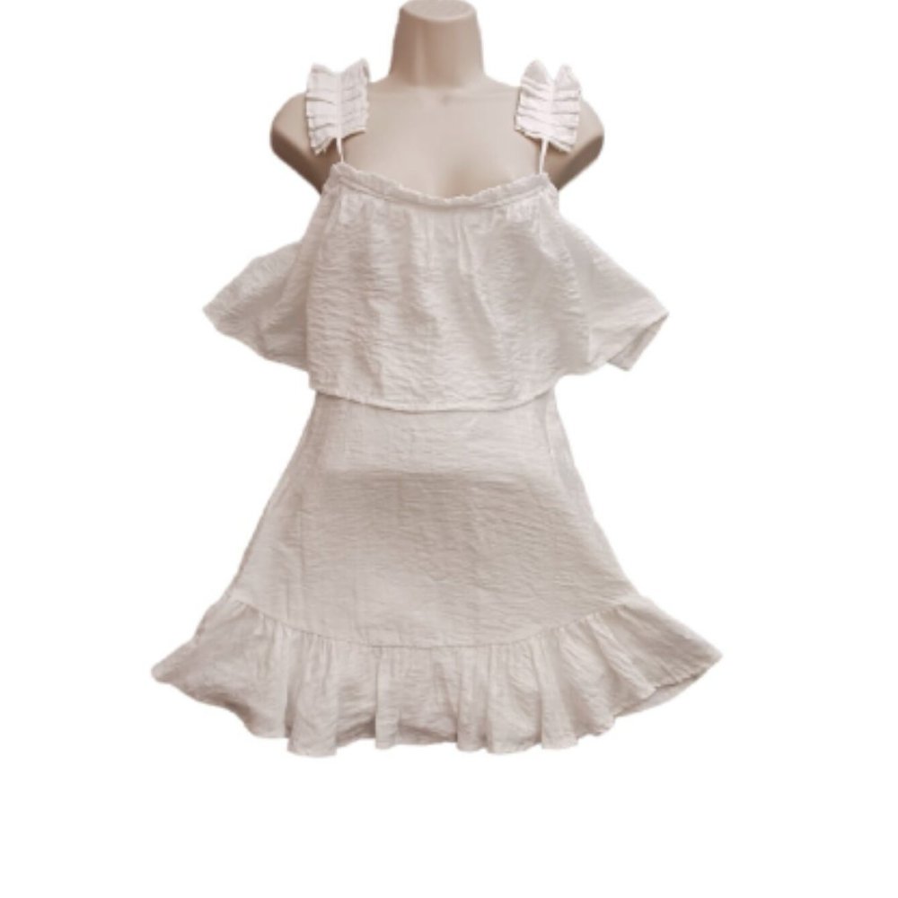 Saints + Secrets Women Size XS White Dress sleeveless Lined - Picture 2 of 9